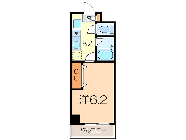 フィール大須の物件間取画像